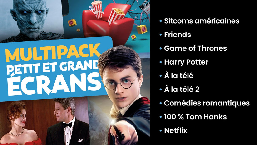 MULTIPACK PETIT ET GRAND ÉCRANS