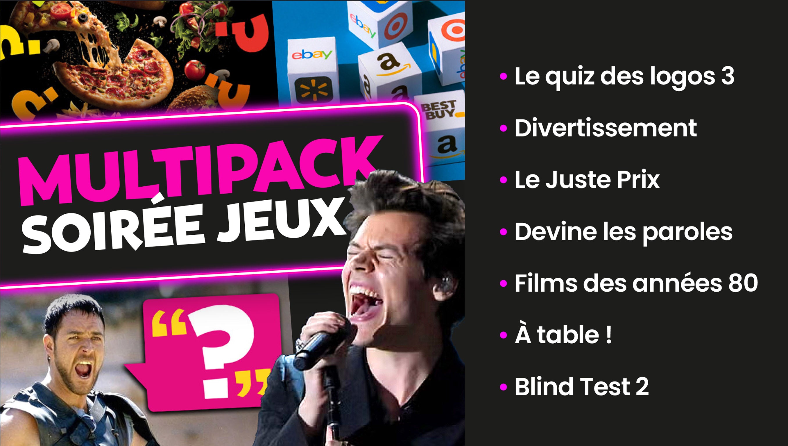 MULTIPACK SOIRÉE JEUX 2025 – OUTSMARTED FRANCE